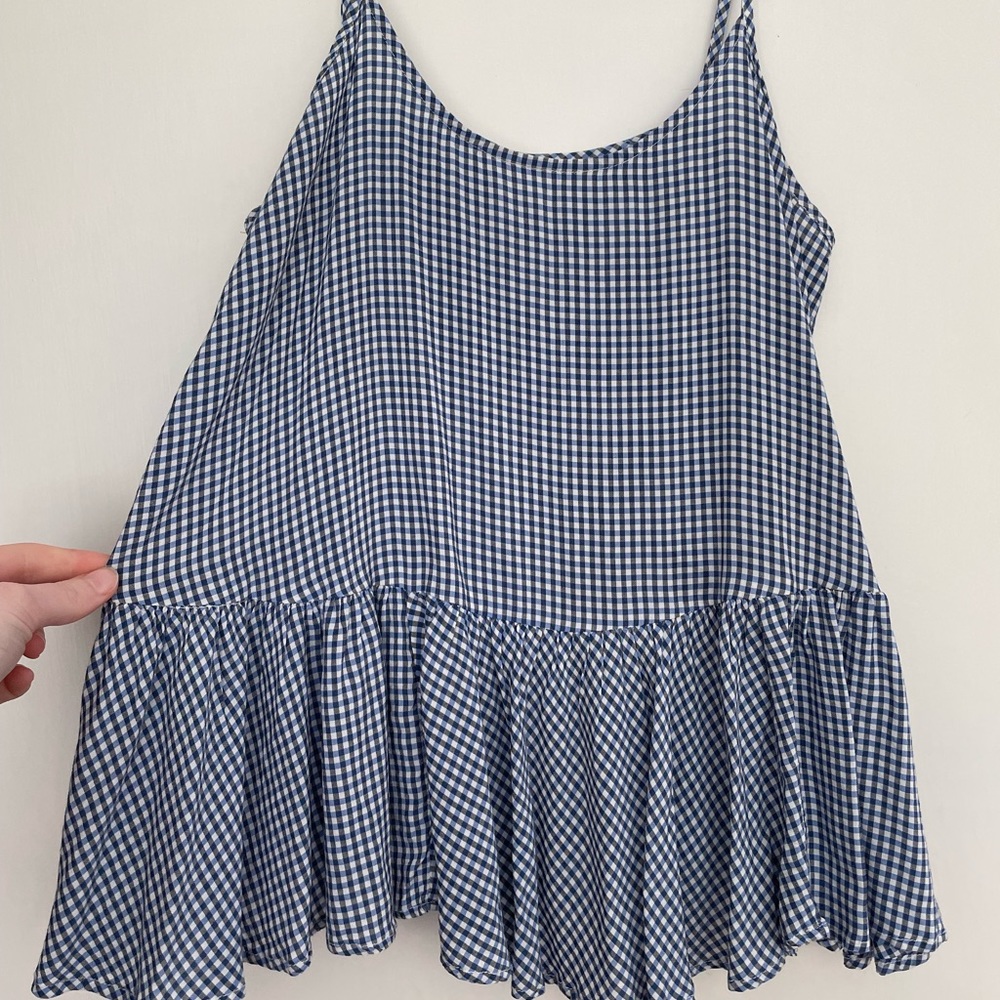 Cute Gingham Old Navy Flowy Tank